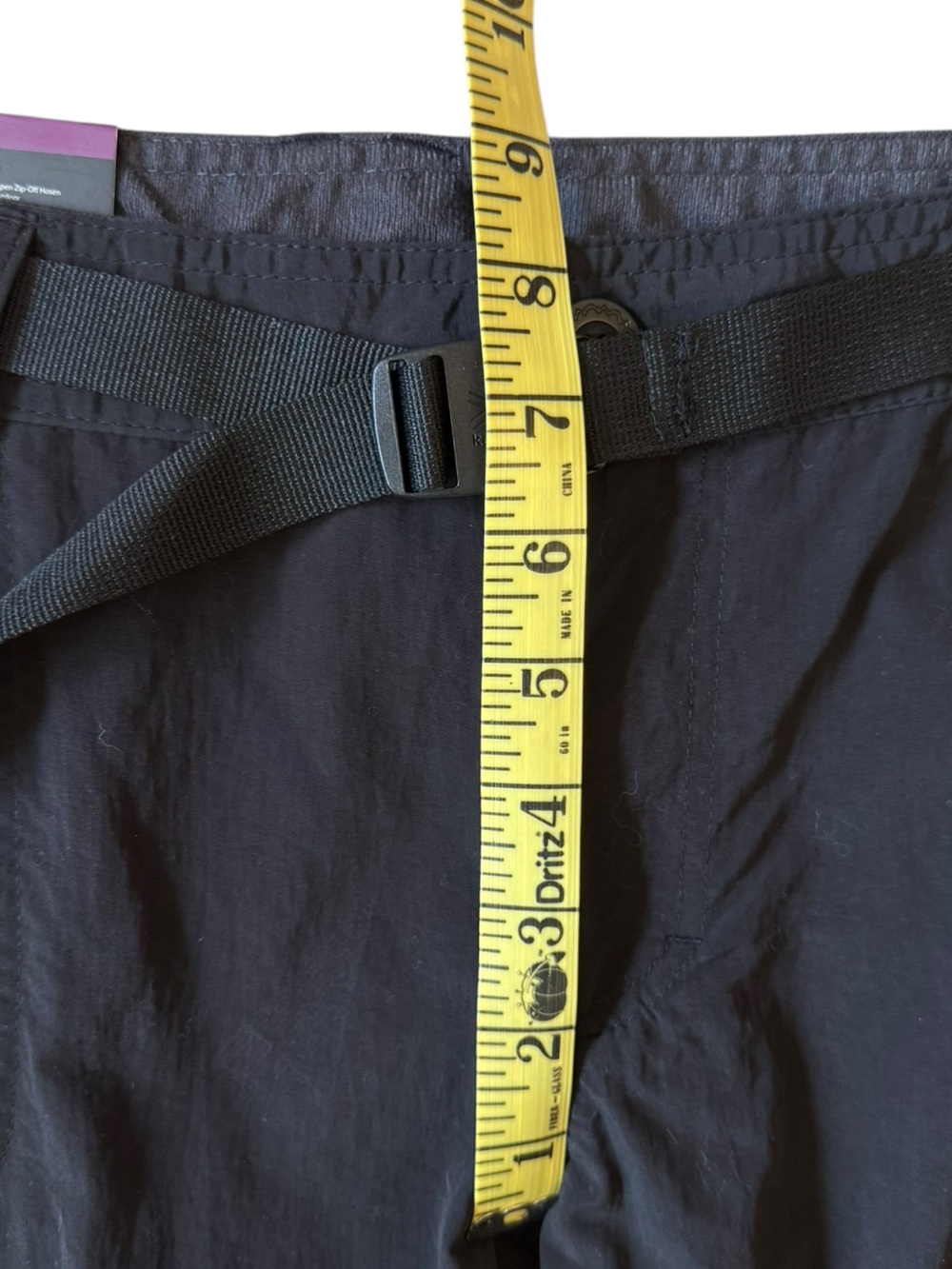Karrimor Aspen Zip Off Hiking Pants Convertible Cargo Black NWT US 10 Travel - Picture 9 of 16